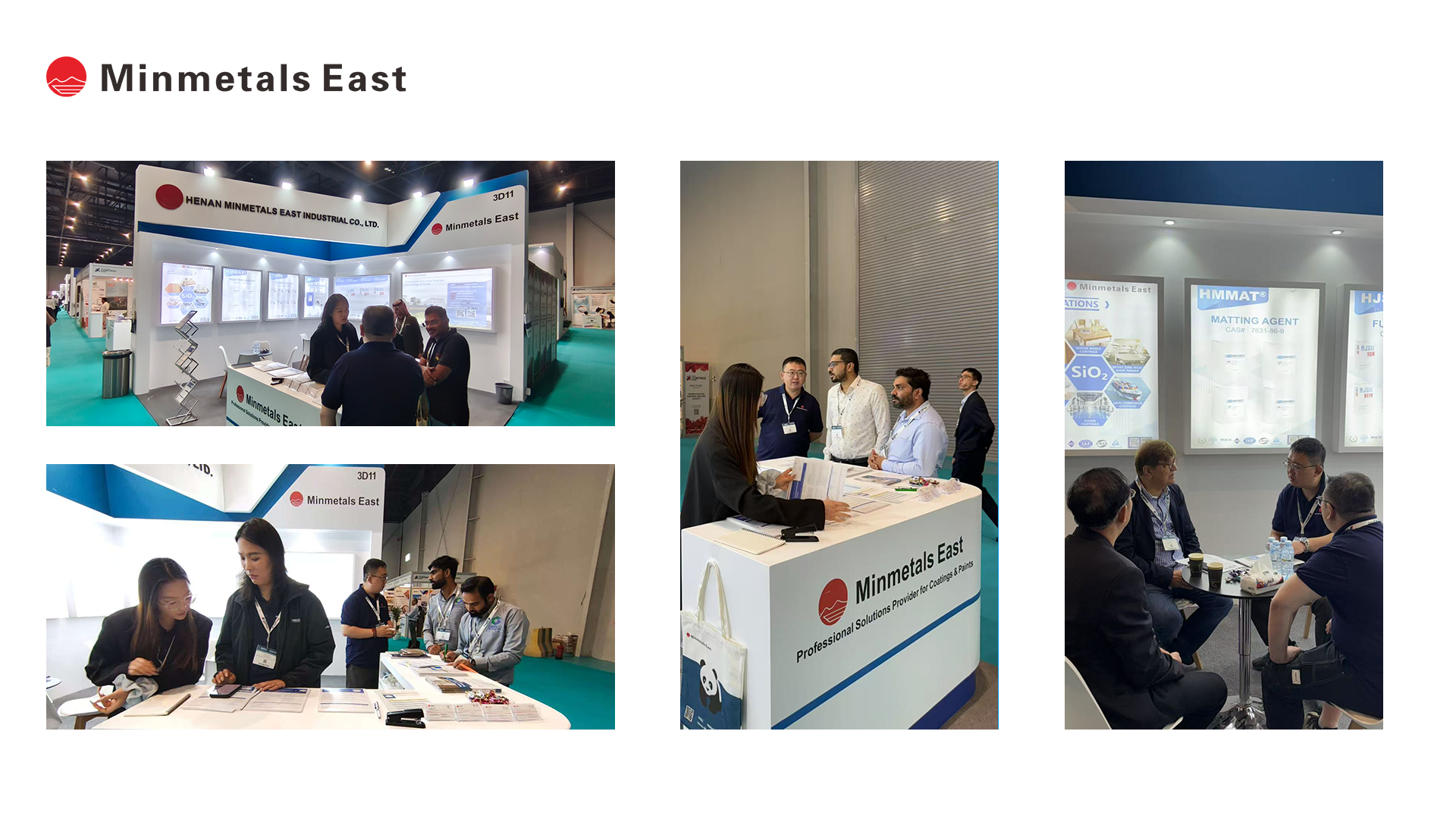 Minmetals East products on display at Saudi Trade Show