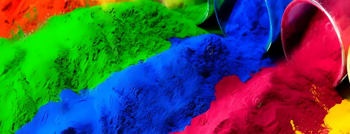 Different color of powder-coating